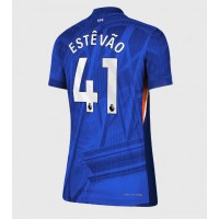 Stroje piłkarskie Chelsea Estevao Willian #41 Koszulka Podstawowej dla damskie 2025-26 Krótki Rękaw